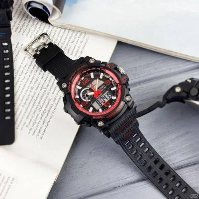 Чоловічий годинник Skmei 1283 Black-Red