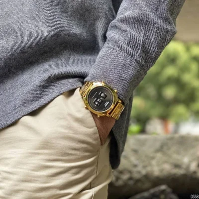 Чоловічий годинник Skmei 1531 Gold-Black