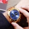 Мужские часы Skmei 1531 Gold-Blue фото 3