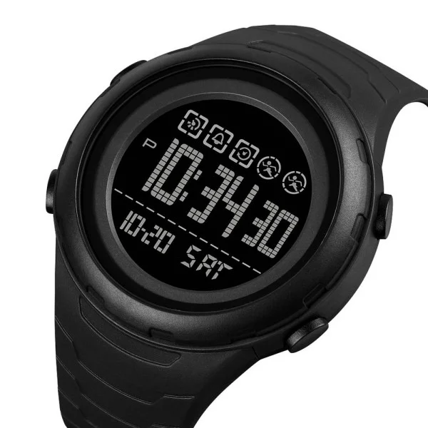 Чоловічий годинник Skmei 1674 All Black фото 4
