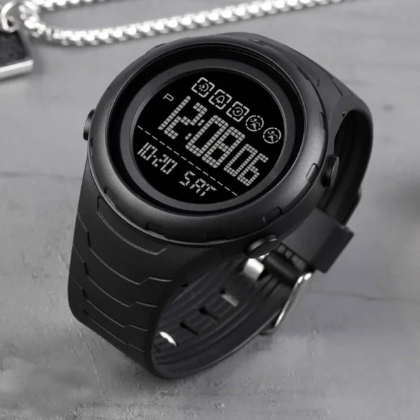 Чоловічий годинник Skmei 1674 All Black фото 6