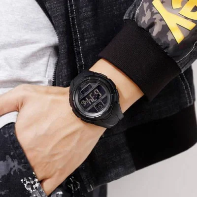 Чоловічий годинник Skmei 1656 All Black