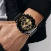 Чоловічий годинник Skmei 1688 Black-Gold фото 3