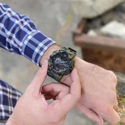 Чоловічий годинник Skmei 1688 Green-Black Military