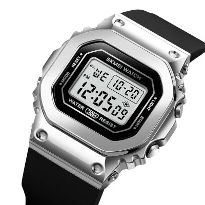 Чоловічий годинник Skmei 1796 Silver-Black