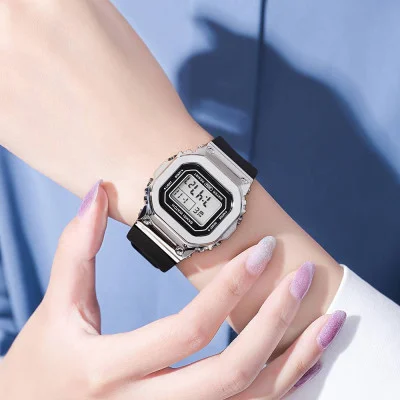 Чоловічий годинник Skmei 1796 Silver-Black