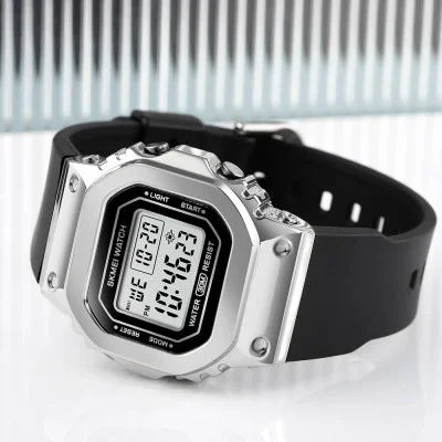 Чоловічий годинник Skmei 1796 Silver-Black