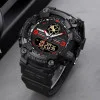 Мужские часы Skmei 1818 Black-Red. фото 5