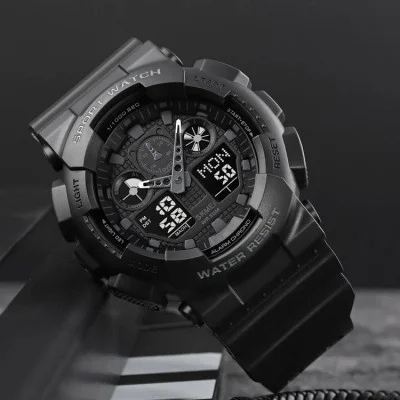 Чоловічий годинник Skmei 1832 Black