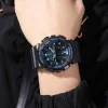 Мужские часы Skmei 1832 Black-Blue фото 4