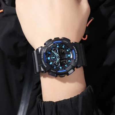 Чоловічий годинник Skmei 1832 Black-Blue