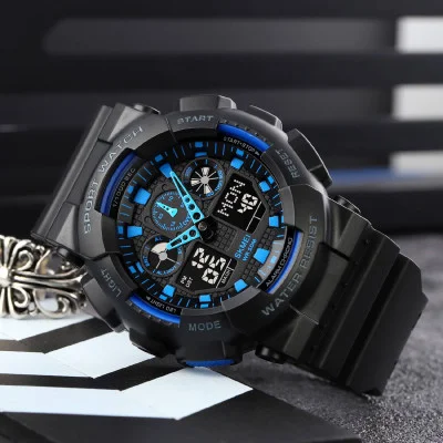 Чоловічий годинник Skmei 1832 Black-Blue