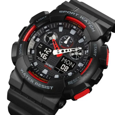 Чоловічий годинник Skmei 1832 Black-Red