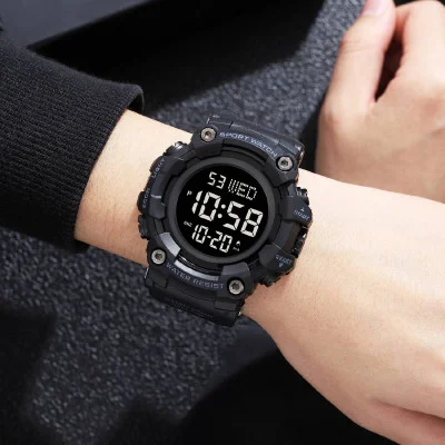 Чоловічий годинник Skmei 1968 All Black