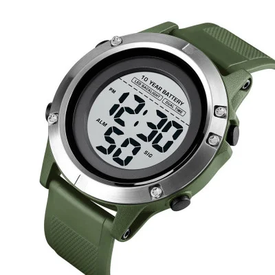 Чоловічий годинник Skmei 1518 Black-Military Wrisband