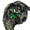 Чоловічий годинник Skmei 1520CMGN Green Camo. фото 3