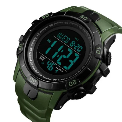 Чоловічий годинник Skmei 1475AG Black-Military Wristband
