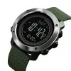 Чоловічий годинник Skmei 1418AG Army Green + Compass фото 3