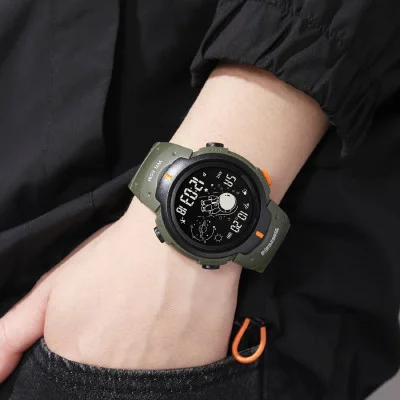 Чоловічий годинник Skmei 1820AGBK Army-green Black