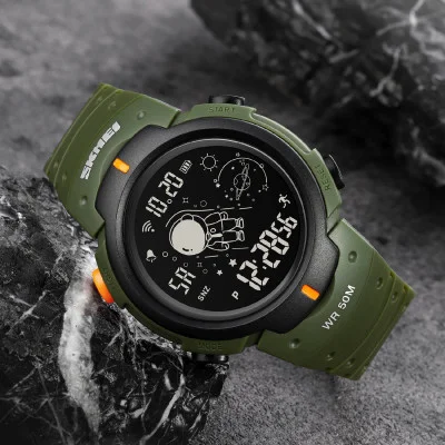 Чоловічий годинник Skmei 1820AGBK Army-green Black