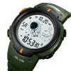 Мужские часы Skmei 1820AGWT Army-green White фото 3
