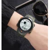 Мужские часы Skmei 1820AGWT Army-green White фото 4