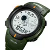 Чоловічий годинник Skmei 1820AGWT Army-green White фото 3