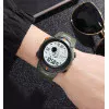 Чоловічий годинник Skmei 1820AGWT Army-green White фото 4