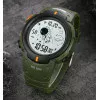 Чоловічий годинник Skmei 1820AGWT Army-green White фото 5