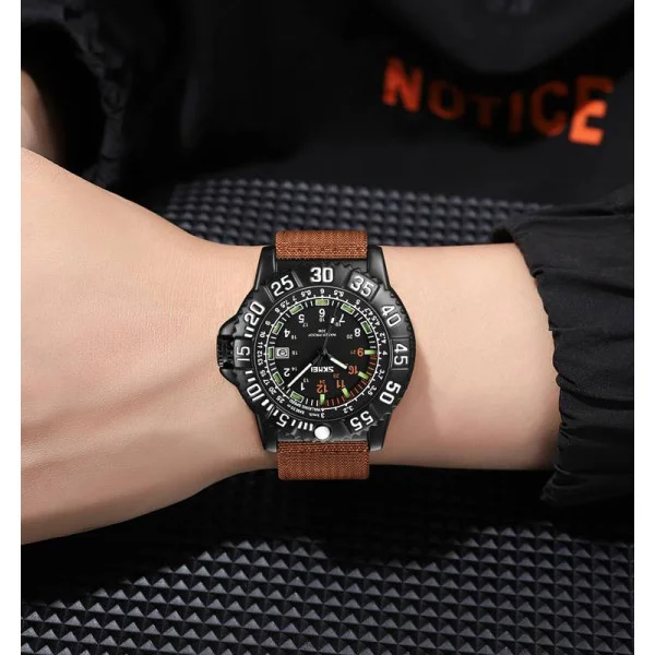 Чоловічий годинник Skmei 9281BN Brown фото 4
