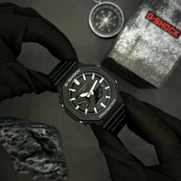 Чоловічий годинник Casio GA-2100-1A фото 3