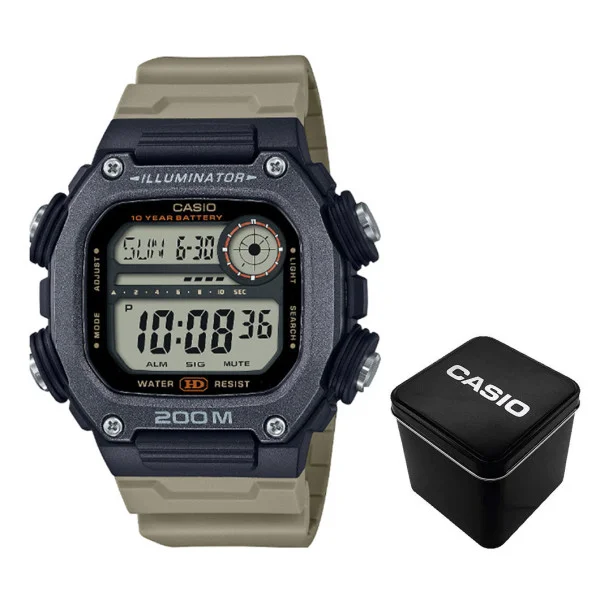 Чоловічий годинник Casio DW-291HX-5A фото 1