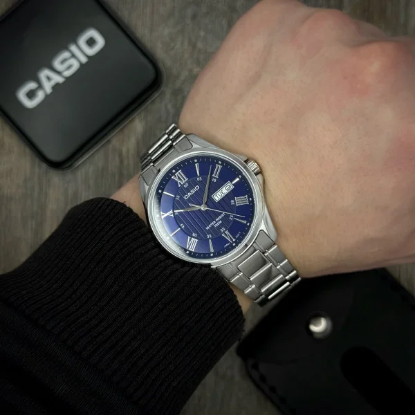 Чоловічий годинник Casio MTP-1384D-2A фото 3
