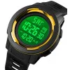 Чоловічий годинник Skmei 1731GDWT Gold-White фото 9