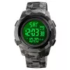 Чоловічий годинник Skmei 1731CMGYBK Camo gray Black фото 4