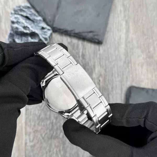 Чоловічий годинник Casio MTP-V002D-2B3 фото 11