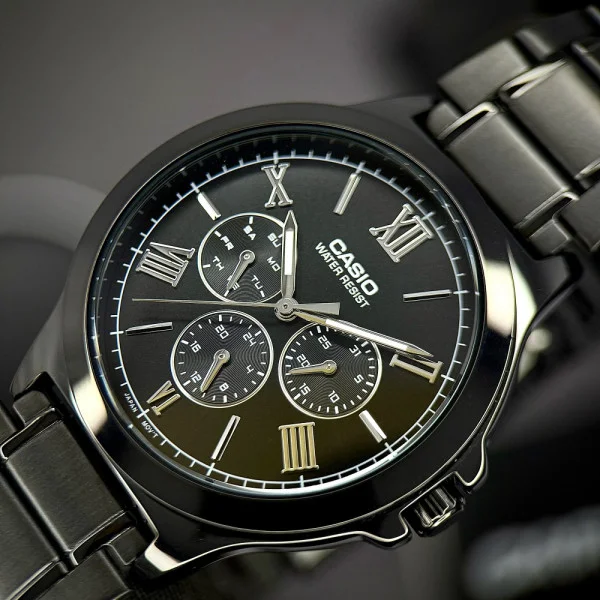 Чоловічий годинник Casio MTP-V300B-1A фото 5