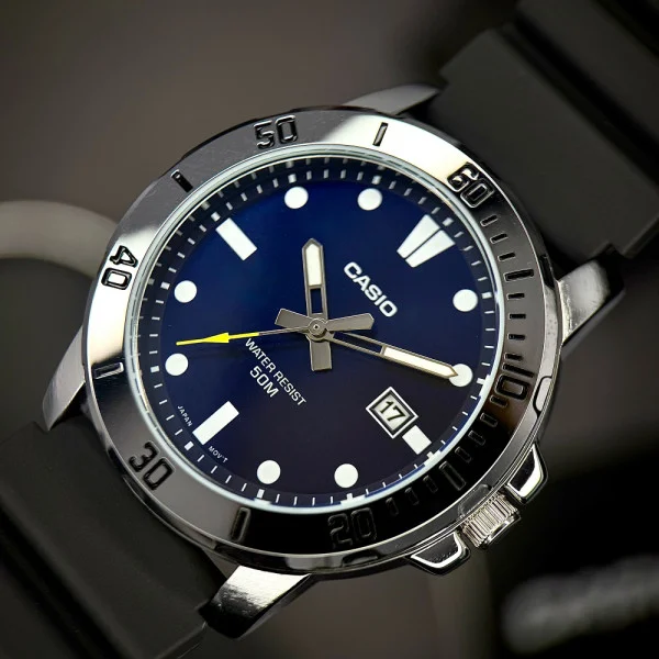 Чоловічий годинник Casio MTP-VD01-2E фото 5