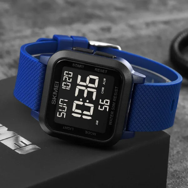 Чоловічий годинник Skmei 1894BUBK blue/black фото 5