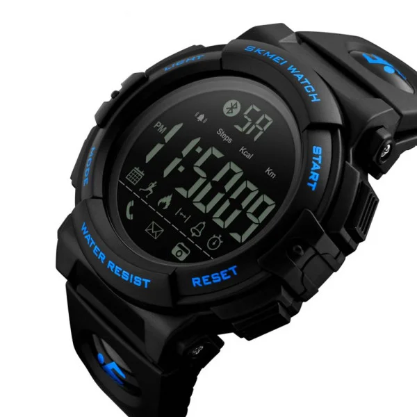 Чоловічий годинник Skmei 1303BU blue Smart Watch фото 3