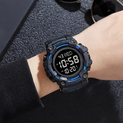 Чоловічий годинник Skmei 1968BU Black-Blue
