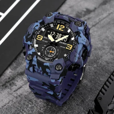 Мужские часы Skmei 1965CMBU Camo Blue