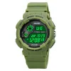 Чоловічий годинник Skmei 1718AG Army Green фото 4