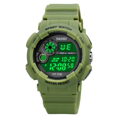 Чоловічий годинник Skmei 1718AG Army Green
