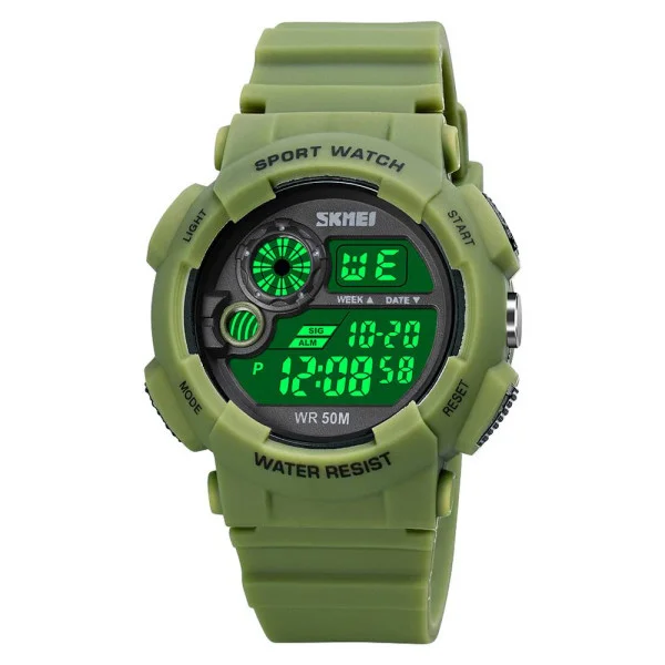 Чоловічий годинник Skmei 1718AG Army Green фото 4