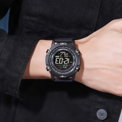 Чоловічий годинник Skmei 1762BK All Black