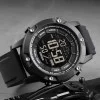 Чоловічий годинник Skmei 1762BK All Black фото 5