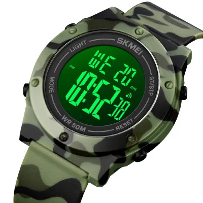 Чоловічий годинник Skmei 1772CMGNBK Camo Green-Black