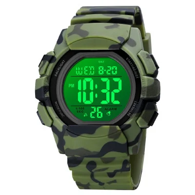Чоловічий годинник Skmei 1771CMGN Camo Green