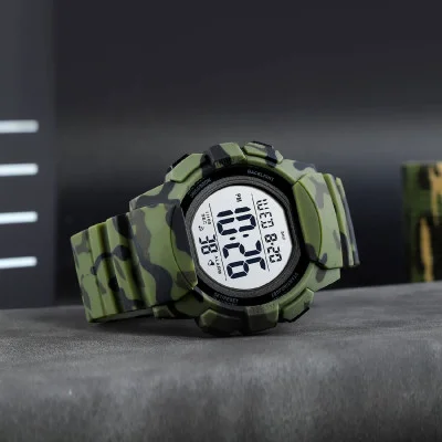 Чоловічий годинник Skmei 1771CMGN Camo Green